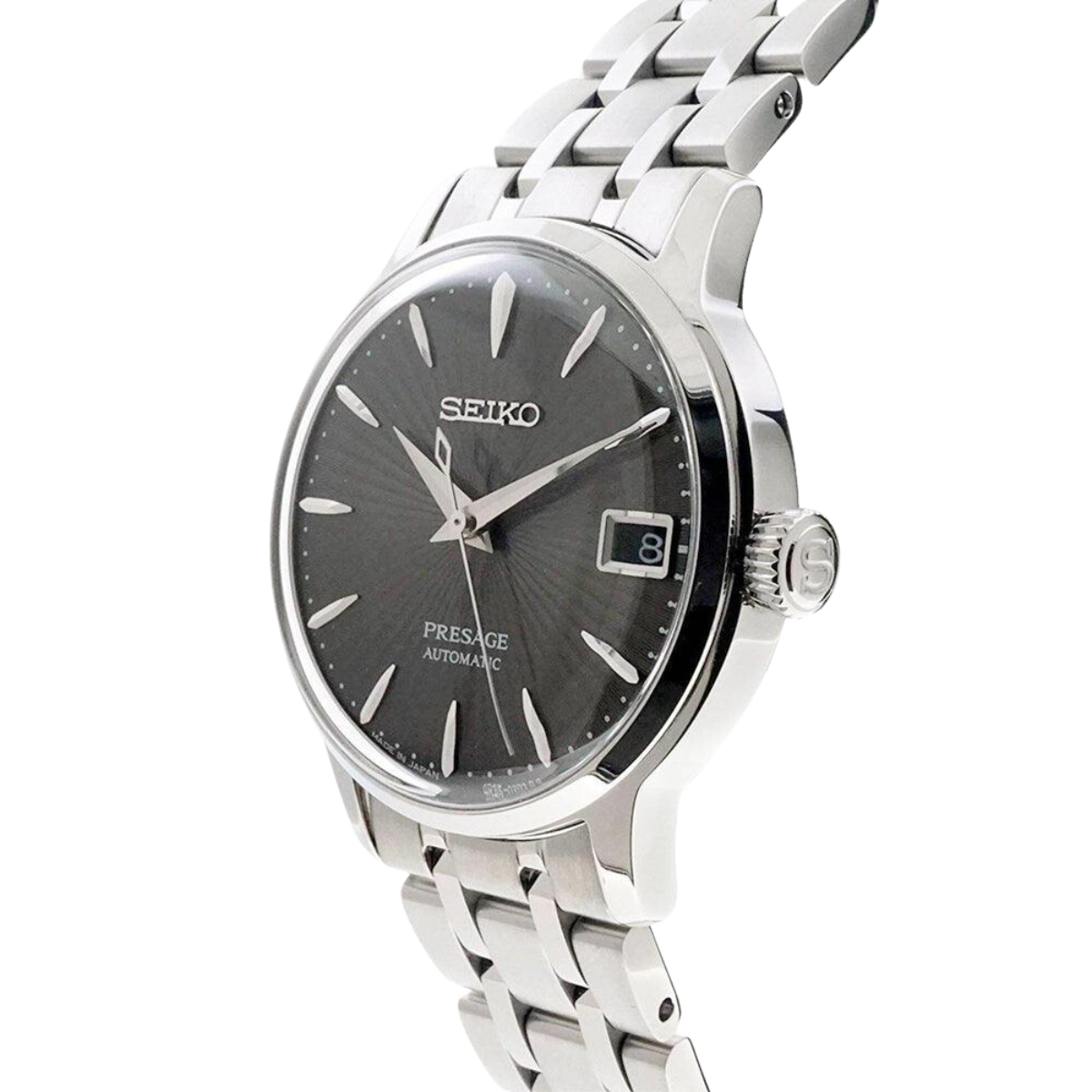 Seiko Presage SRP837J1 SRP837 SRP837J Female Cocktail Black Dial Watch