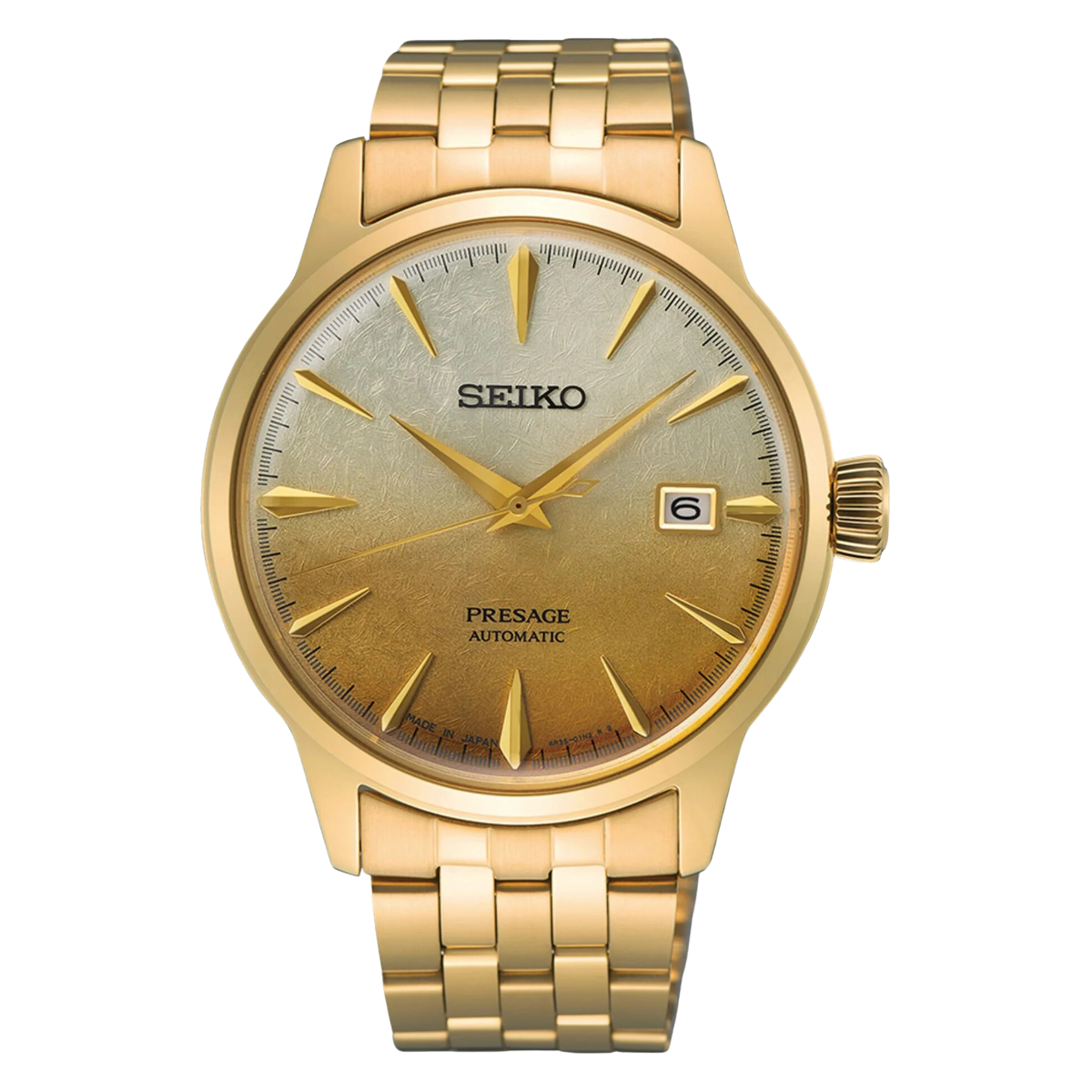 Seiko Presage SRPK46J1 SRPK46 SRPK46J Cocktail Time "Beer Julep" Men's Automatic Watch