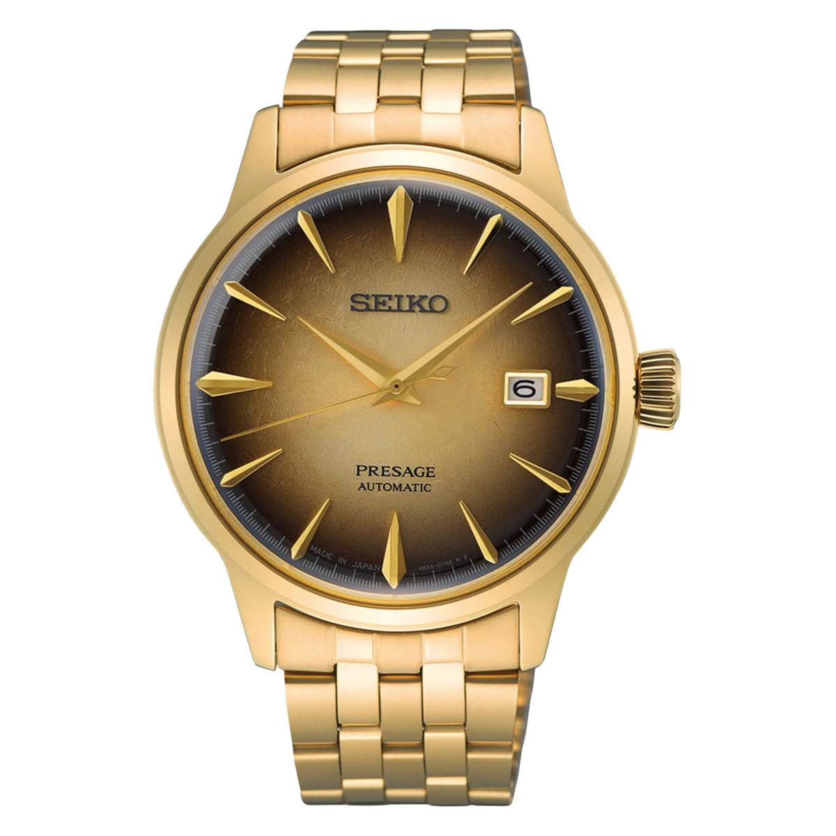 Seiko Presage SRPK48J1  SRPK48 SRPK48J Cocktail Time "Half and Half" Men's Automatic Watch