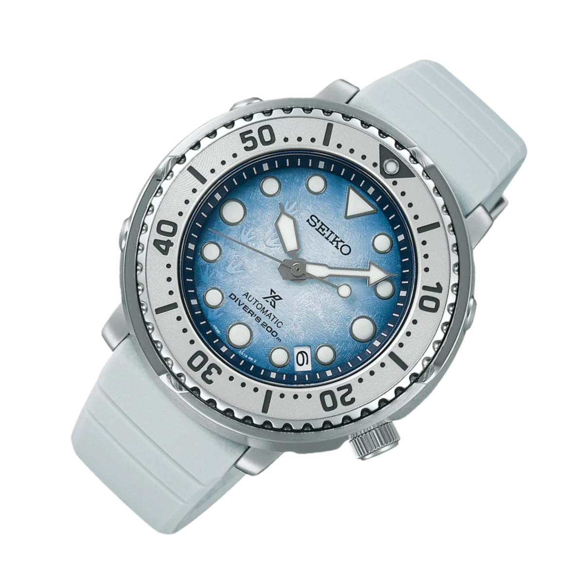 Seiko Prospex Antartica Monster SRPG59K1 SRPG59K SRPG59 Save the Ocean Blue Dial Watch