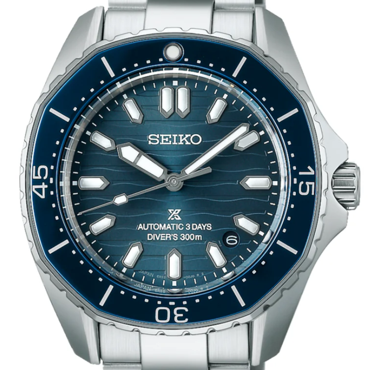 Seiko Prospex Polygonal in Coastline-Cobalt SPB483J SPB483J1 SPB483J Divers 300m Men's Watch