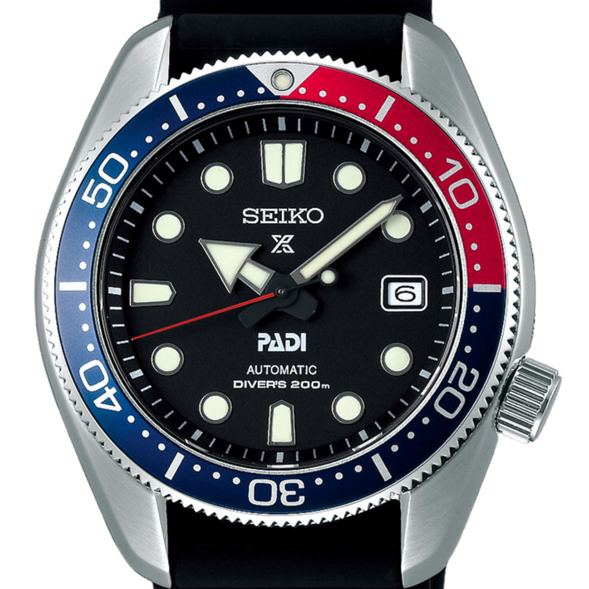 Seiko Prospex SPB087 SPB087J1 SPB087 PADI Automatic Divers Pepsi Bezel Watch