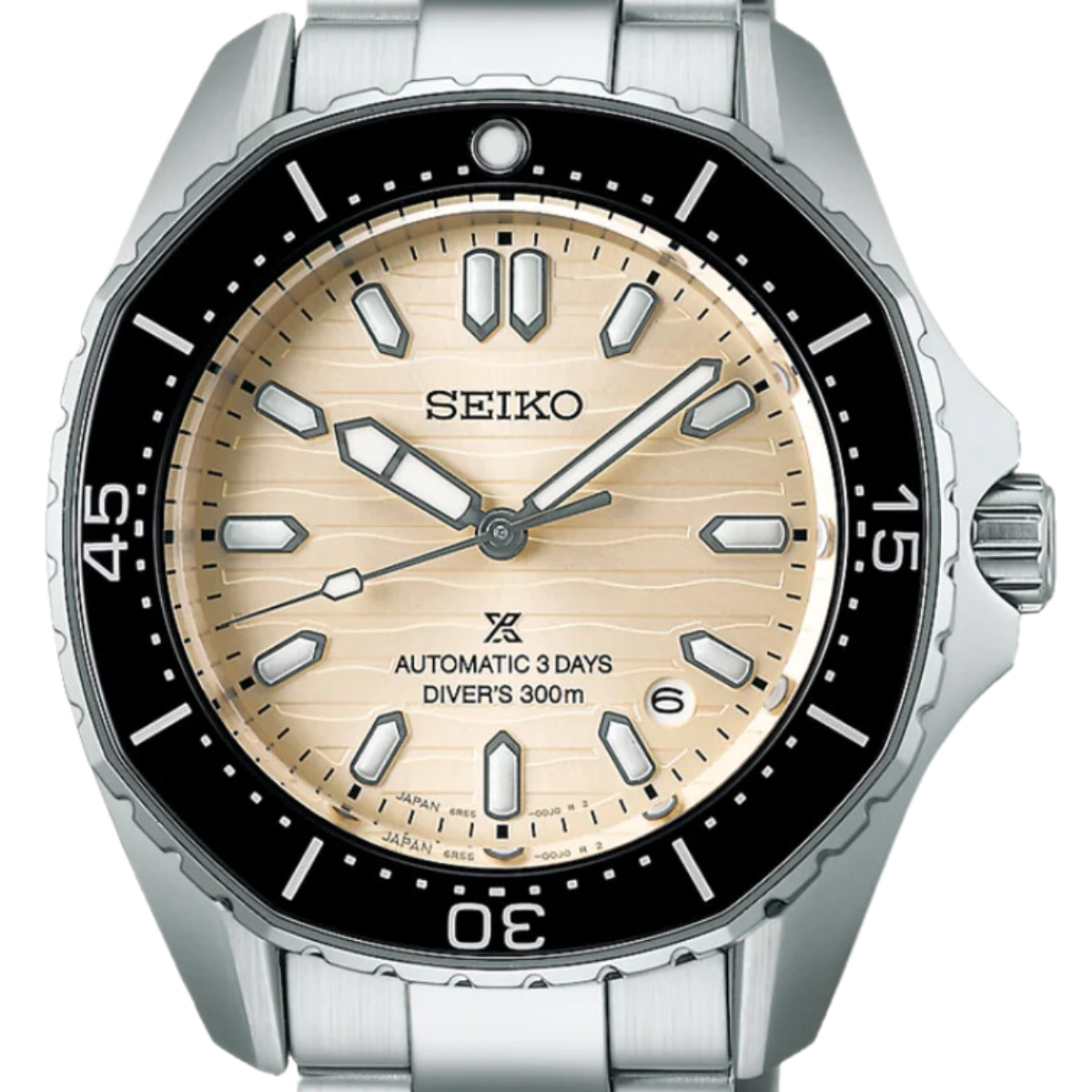 Seiko Prospex Polygonal in Pearl White SPB481J SPB481J1 SPB481 Divers 300m Men's Watch