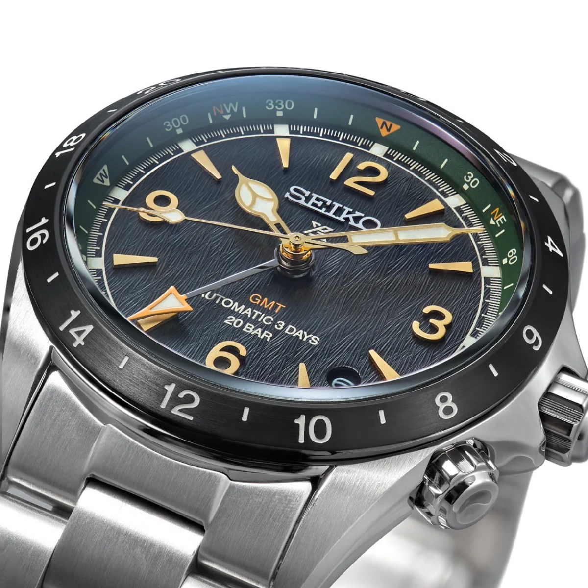 Seiko Prospex Alpinist GMT Asia SPB493J SPB493 Limited Edition Men's Automatic Watch