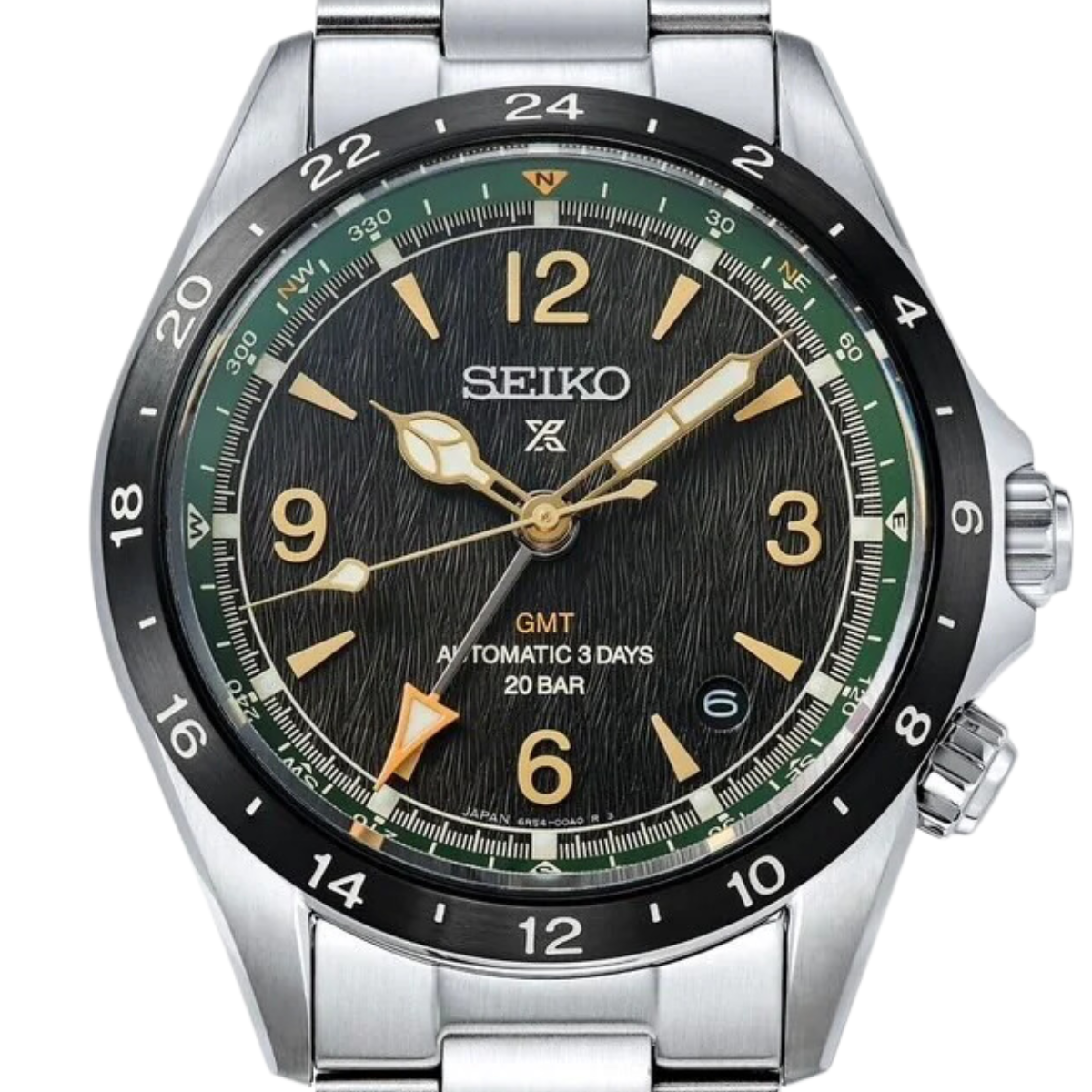 Seiko Prospex Alpinist GMT Asia SPB493J SPB493 Limited Edition Men's Automatic Watch