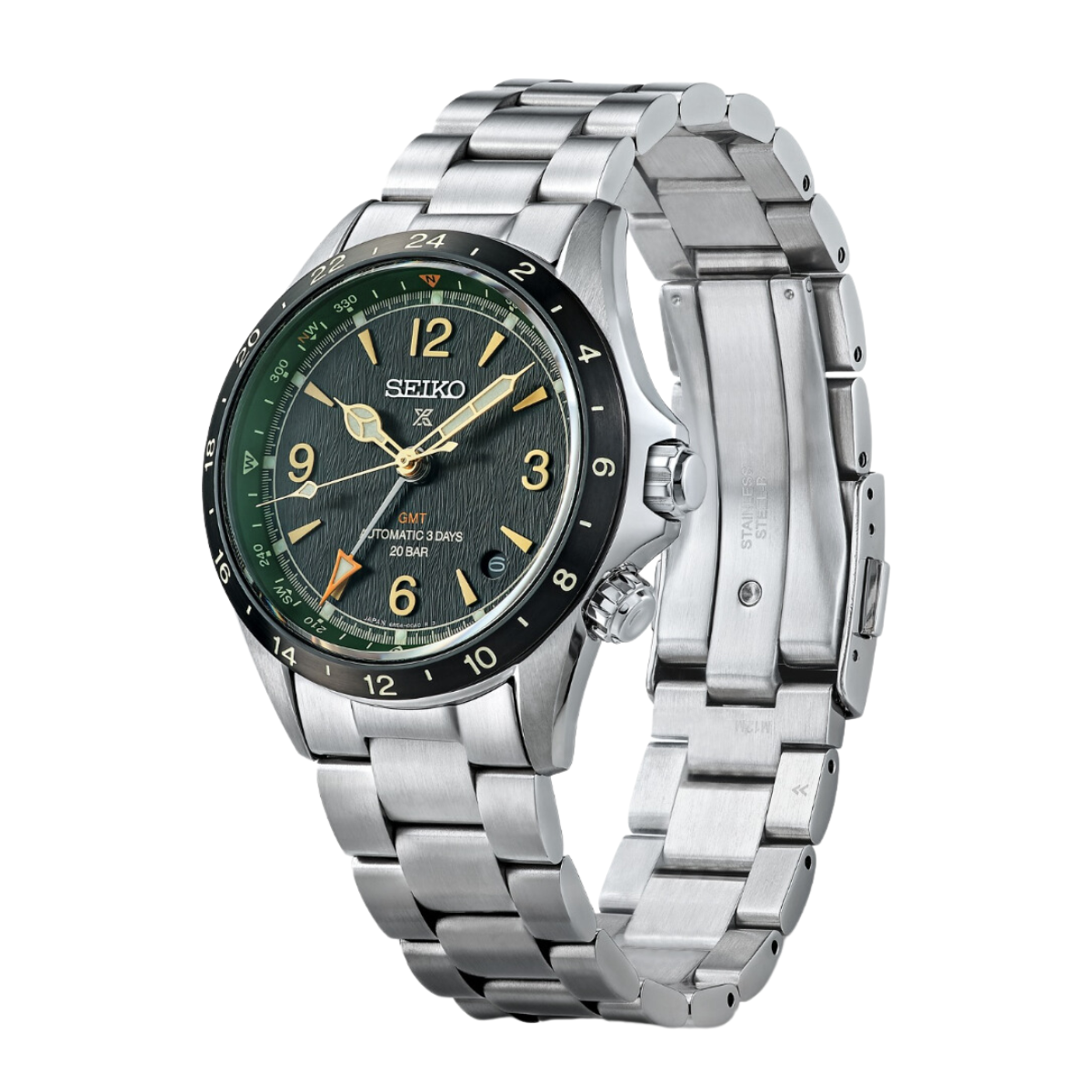 Seiko Prospex Alpinist GMT Asia SPB493J SPB493 Limited Edition Men's Automatic Watch