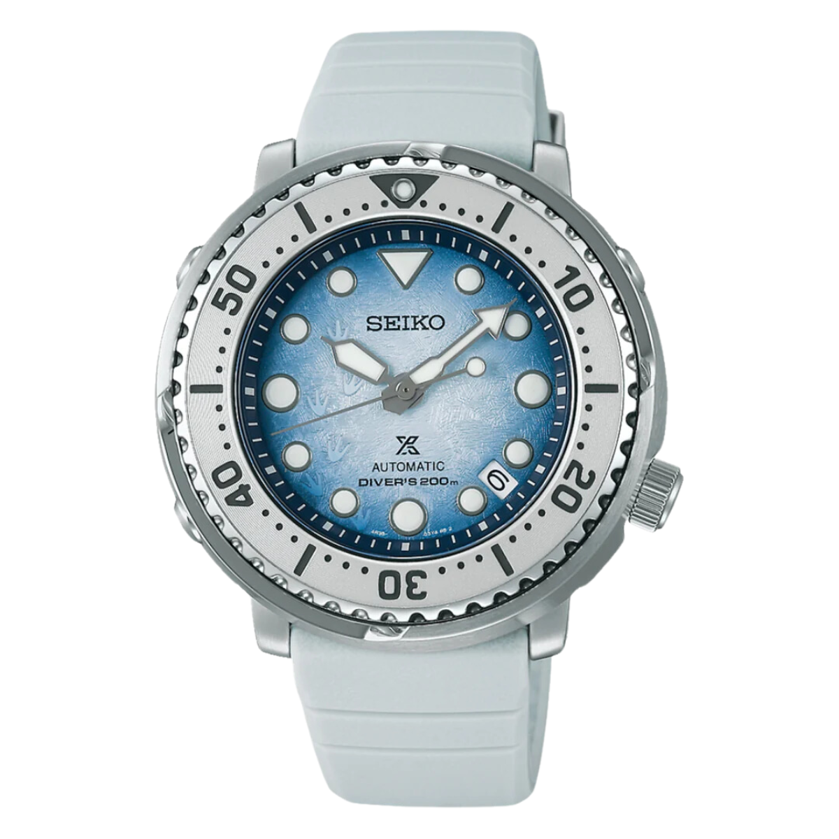 Seiko Prospex Antartica Monster SRPG59K1 SRPG59K SRPG59 Save the Ocean Blue Dial Watch