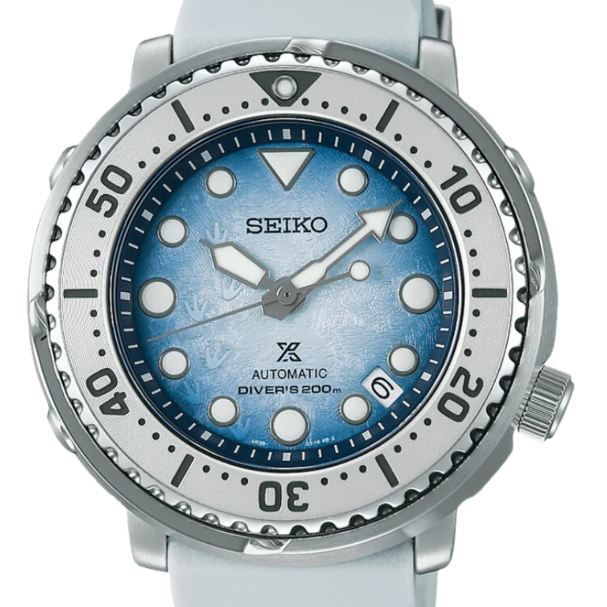 Seiko Prospex Antartica Monster SRPG59K1 SRPG59K SRPG59 Save the Ocean Blue Dial Watch