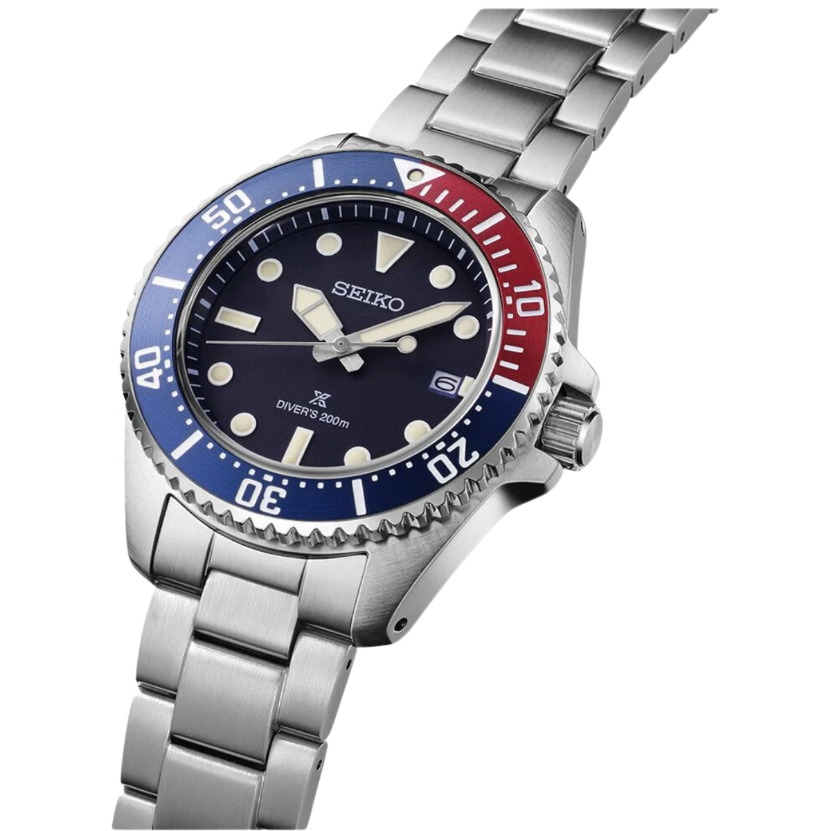 Seiko Prospex SNE595P1 SNE595 SNE595 Solar Powered Blue Dial Diving Mens Watch