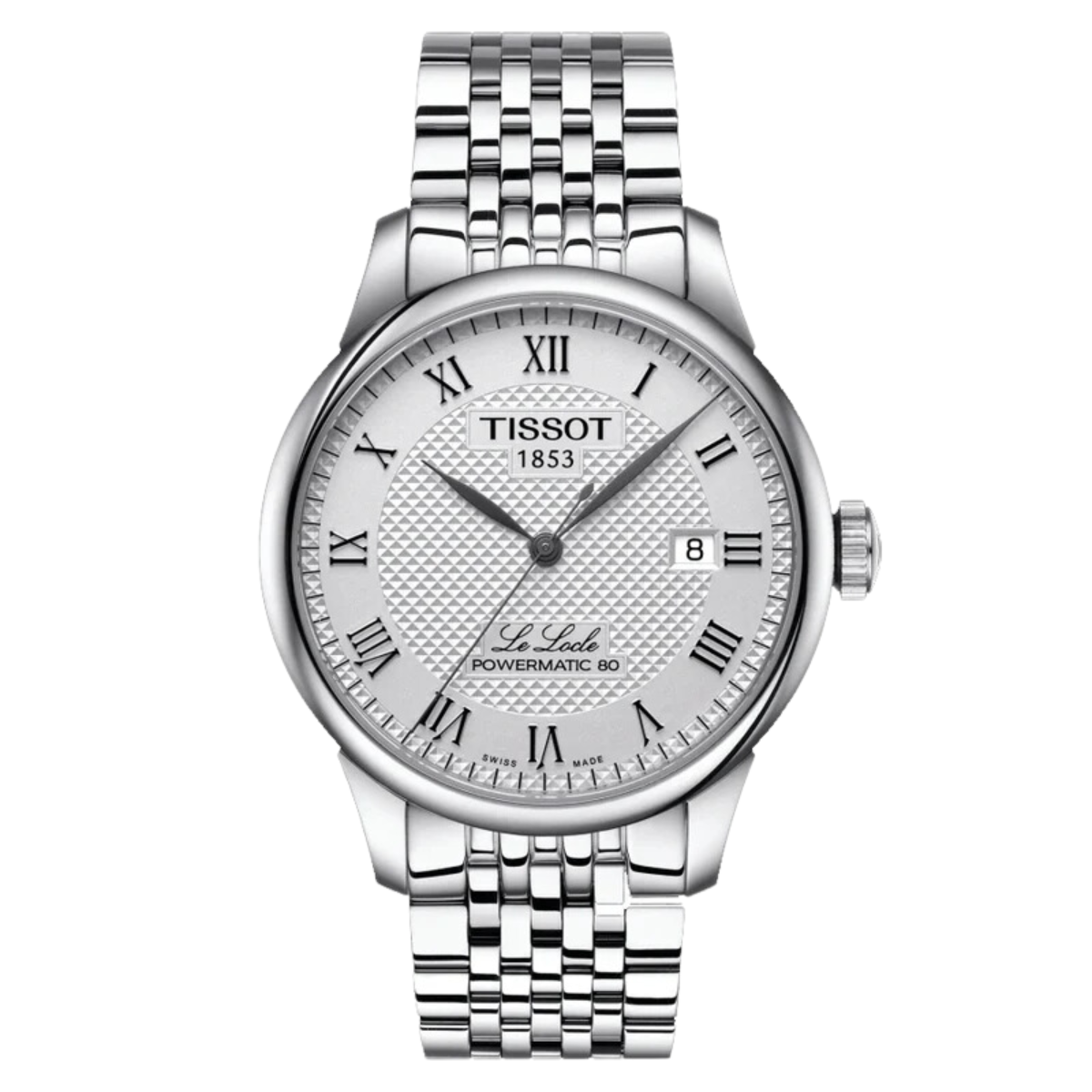 Tissot Le Locle T006.407.11.033.00 T0064071103300 Powermatic 80 Classic Silver Dial Watch