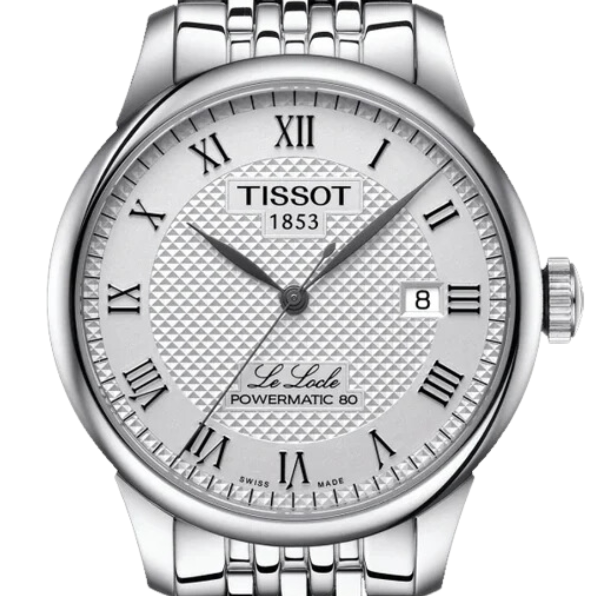 Tissot Le Locle T006.407.11.033.00 T0064071103300 Powermatic 80 Classic Silver Dial Watch