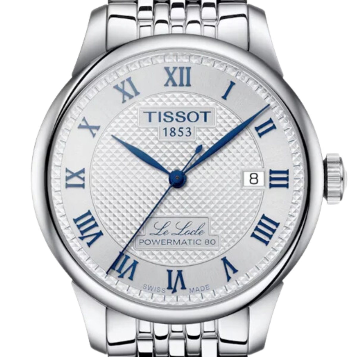 Tissot Le Locle 20th Anniversary T006.407.11.033.03 T0064071103303 Powermatic 80 Silver Dial Watch