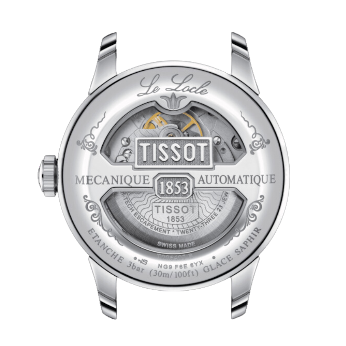 Tissot Le Locle T006.407.11.043.00 T0064071104300 Powermatic 80 Classic Dress Watch