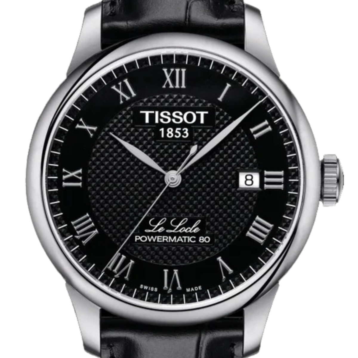 Tissot Le Locle T006.407.16.053.00 T0064071605300 Powermatic 80 Classic Black Dial Watch