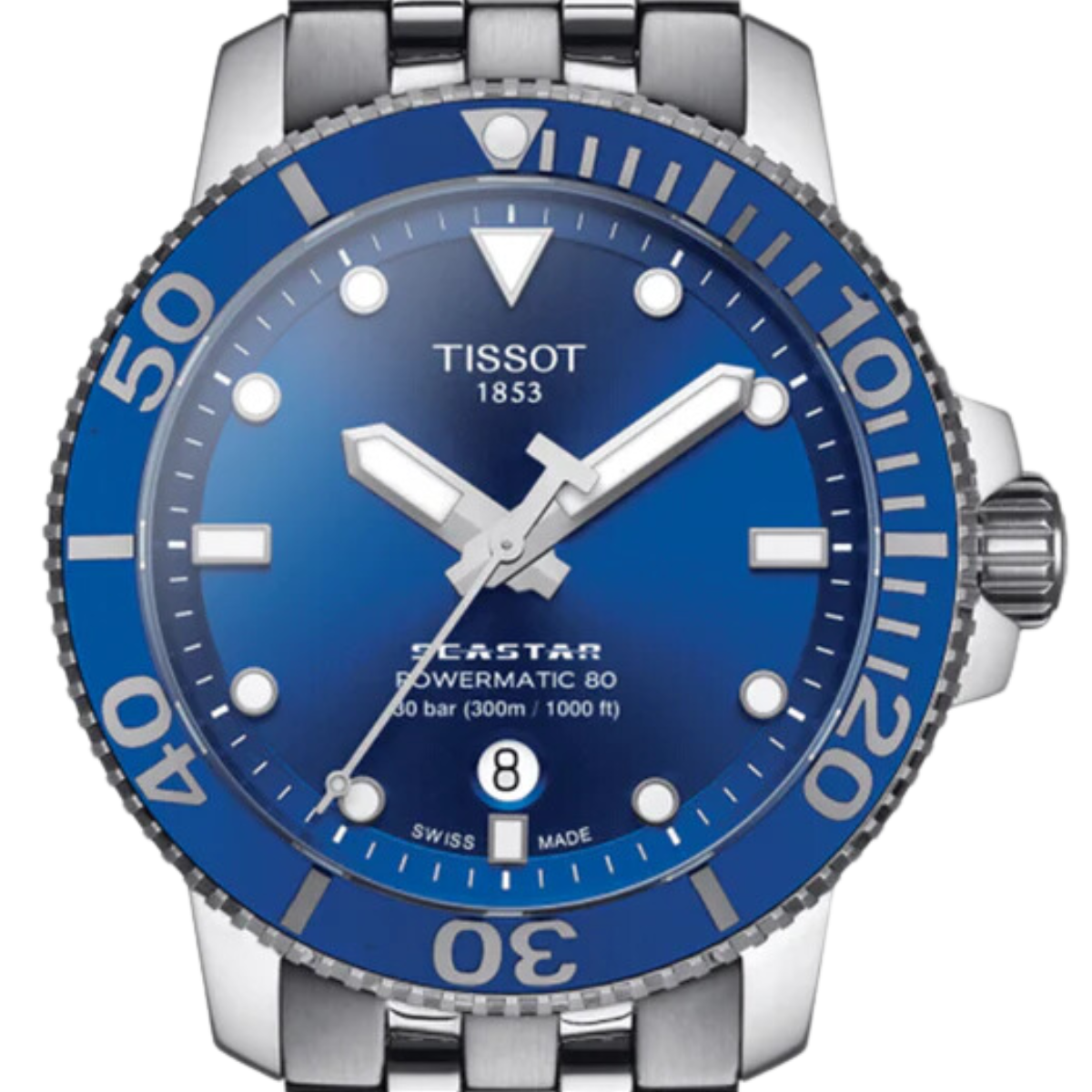 Tissot Seastar 1000 T120.407.11.041.00 T1204071104100 Powermatic 80 Sports Male Watch - Skywatches