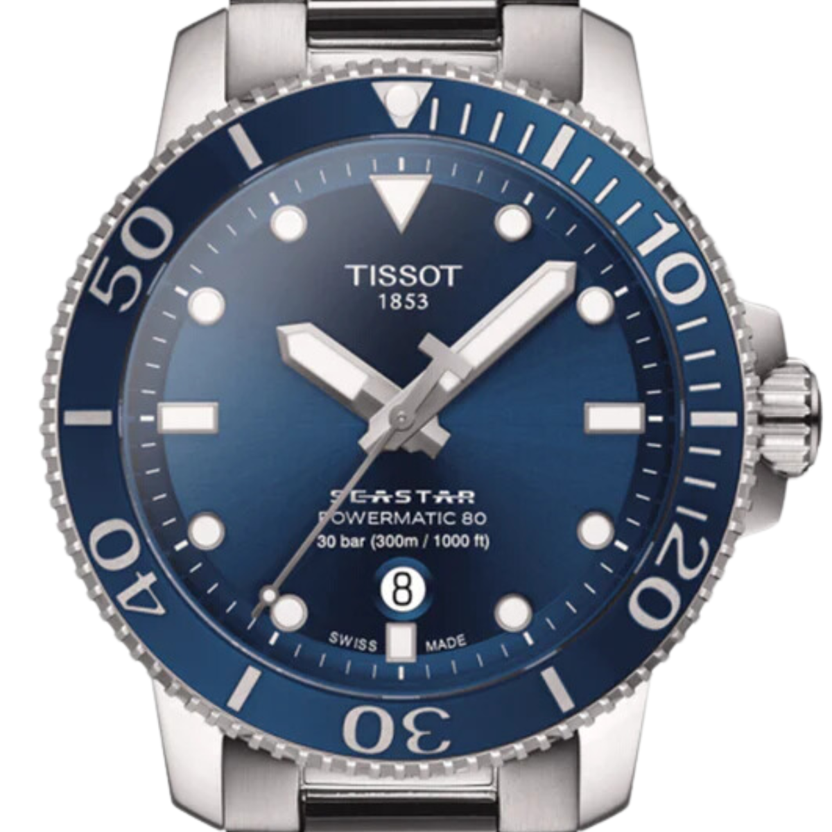 Tissot Seastar 1000 T120.407.11.041.03 T1204071104103 Powermatic 80 Sports Male Watch - Skywatches