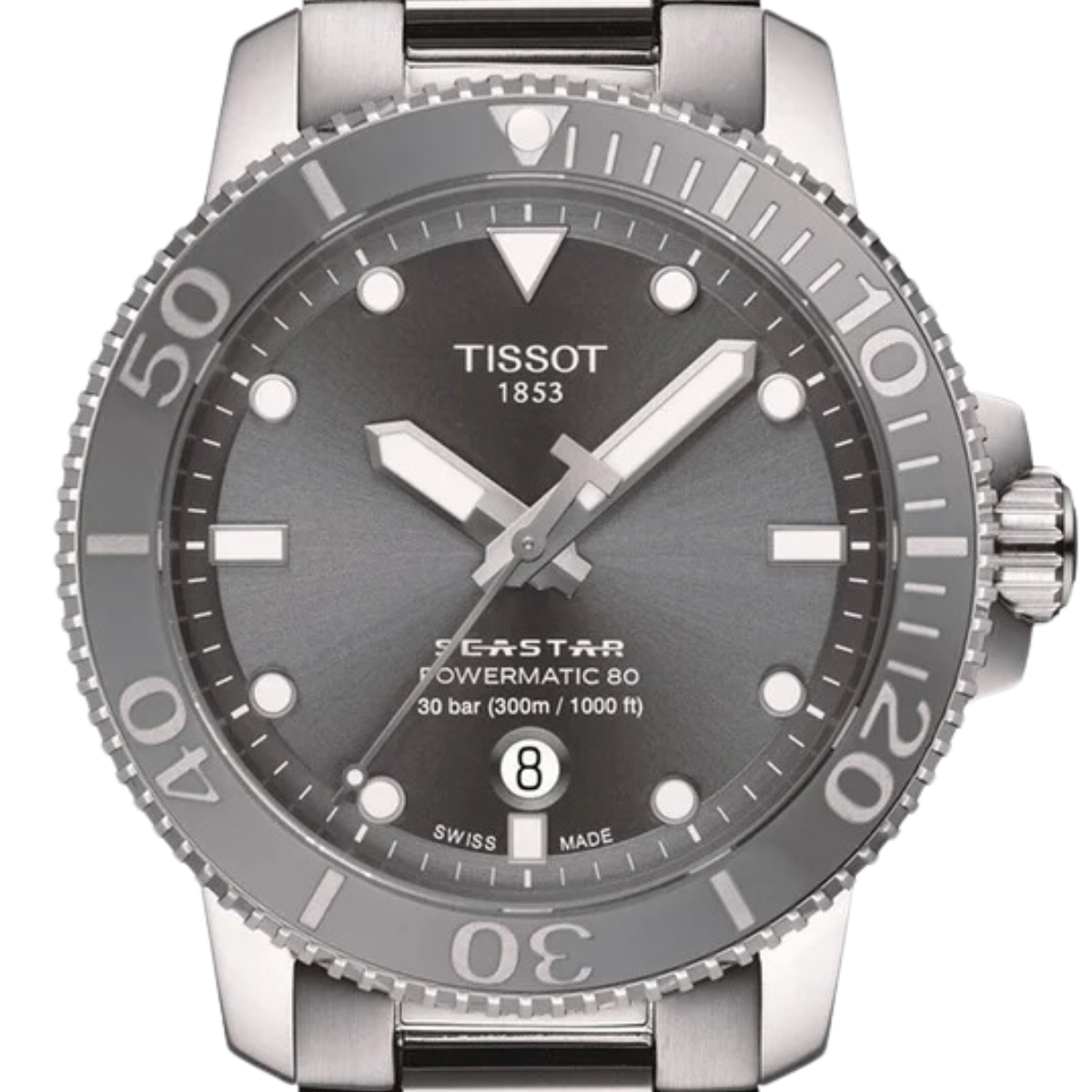 Tissot Seastar 1000 T120.407.11.081.01 T1204071108101 Powermatic 80 Sports Male Watch