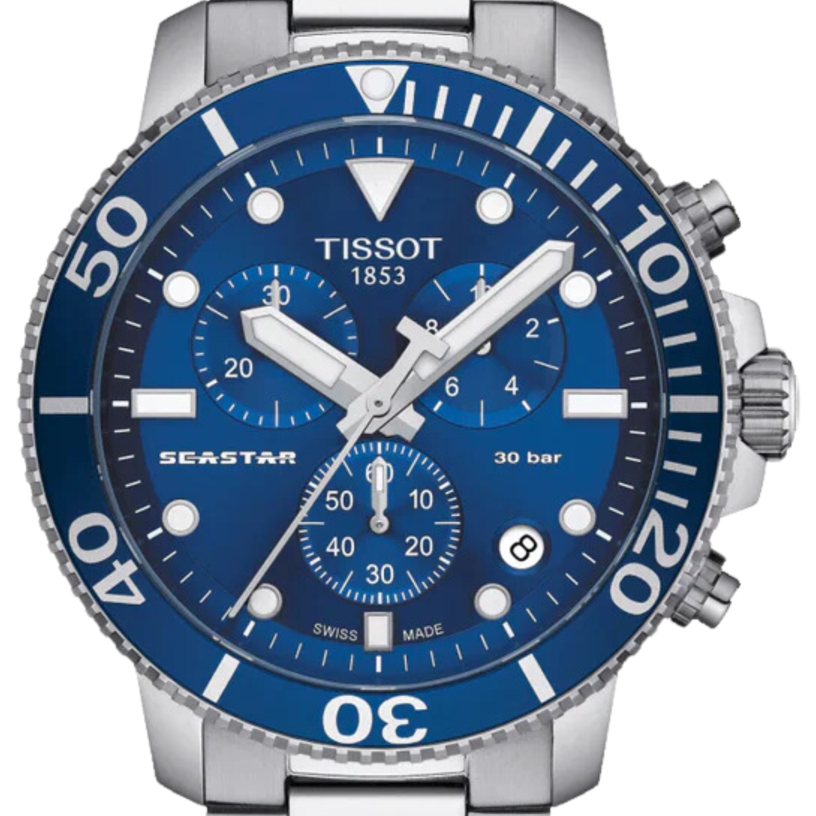 Tissot Seastar 1000 T120.417.11.041.00 T1204171104100 Quartz Chronograph Sports Mens Watch - Skywatches