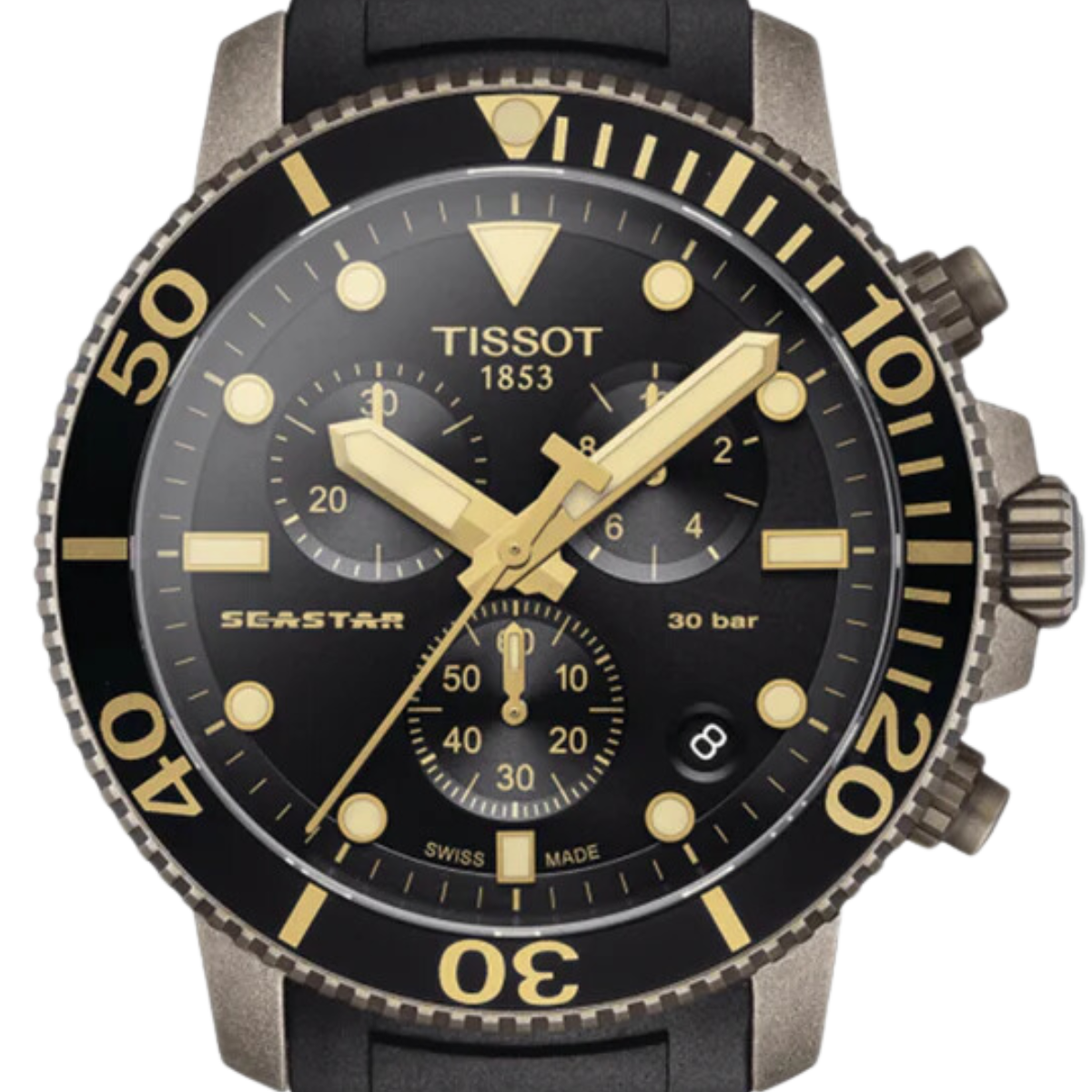 Tissot Seastar 1000 Chronograph T1204173705101 T120.417.37.051.01 Quartz Sports Watch - Skywatches