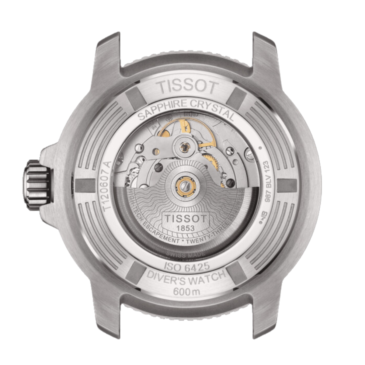 Tissot Seastar 2000 T120.607.17.441.01 T1206071744101 Professional Powermatic 80 Watch