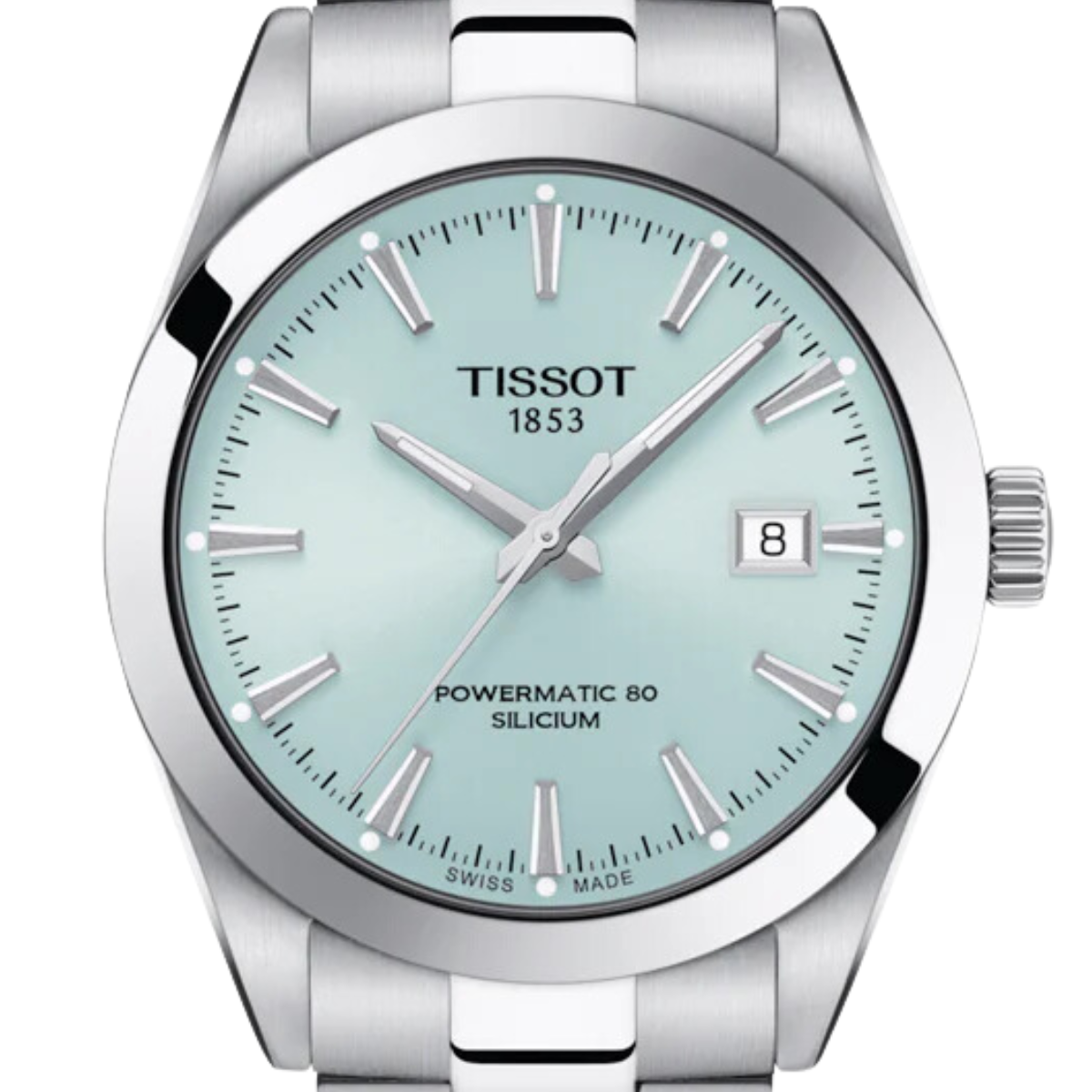 Tissot Gentleman T127.407.11.351.00 T1274071135100 Powermatic 80 Classic Silicium Mens Watch