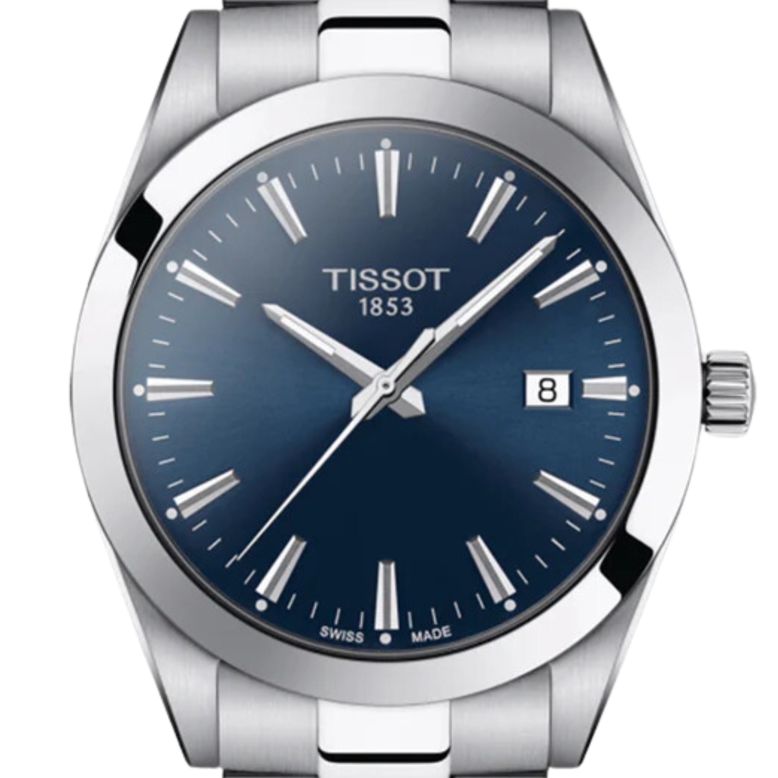 Tissot Gentleman T127.410.11.041.00 T1274101104100 Quartz Classic Mens Watch