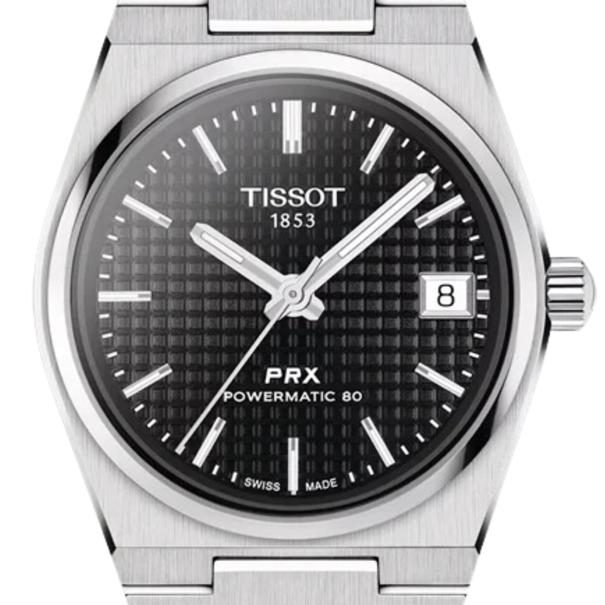 Tissot PRX Automatic Unisex T137.207.11.051.00 T1372071105100 Black Dial Watch - Skywatches