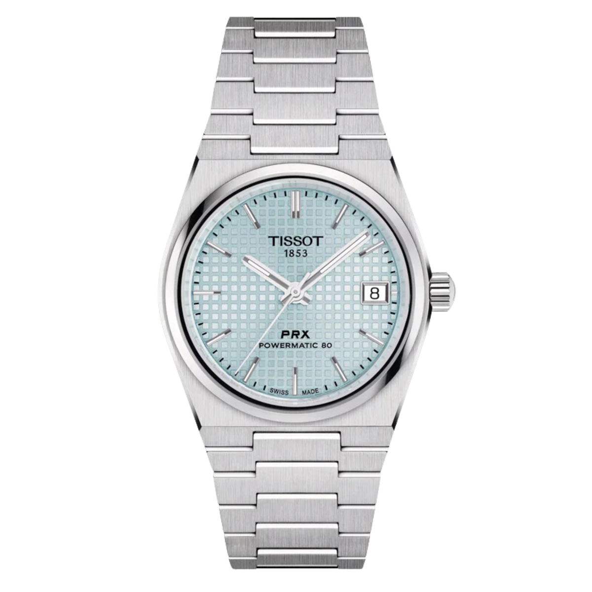 Tissot PRX Automatic Unisex T137.207.11.351.00 T1372071135100 Ice Blue Dial Watch - Skywatches