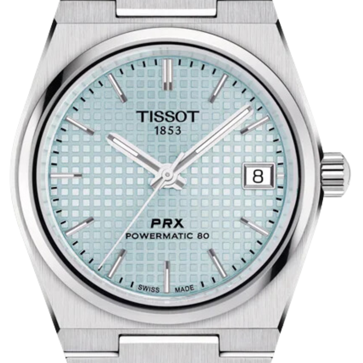 Tissot PRX Automatic Unisex T137.207.11.351.00 T1372071135100 Ice Blue Dial Watch - Skywatches