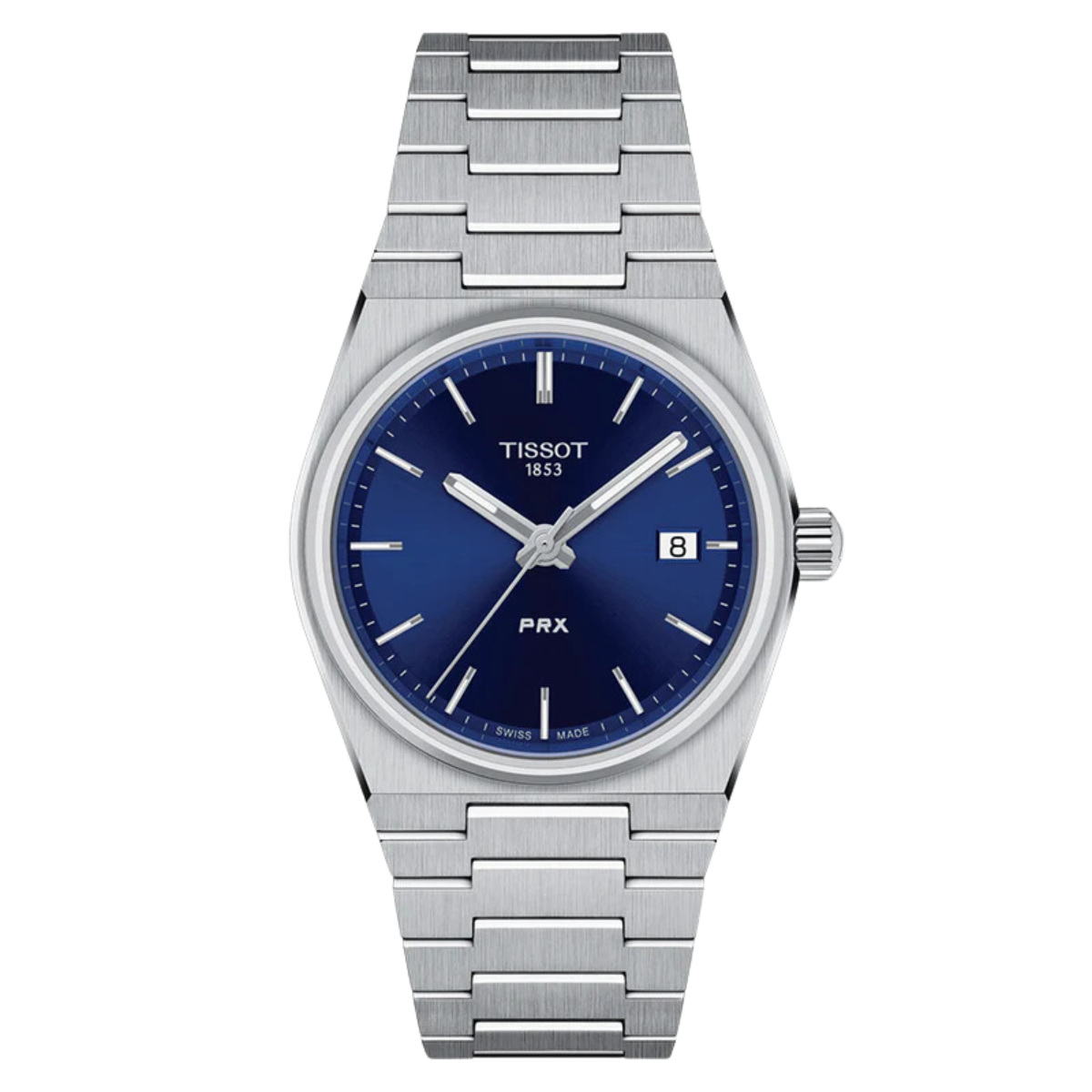 T137.210.11.041.00 T1372101104100 Tissot 1853 PRX Quartz Blue Dial Casual Watch - Skywatches