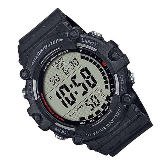 Casio Youth Illuminator Digital Watch MWC-100H AE-1500WH-1AV AE-1500WH-1A