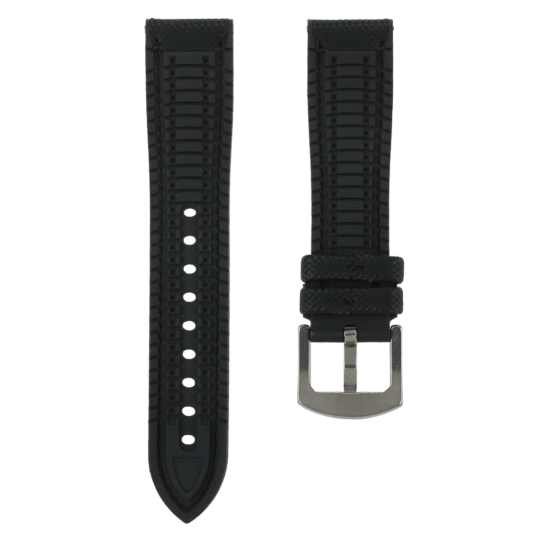 #color_Black Nylon Black Stitch / Black FKM Rubber