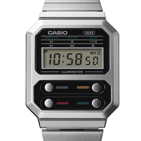 Casio Vintage Unisex Digital Watch A100WE-1A A100WE-1 A100WE