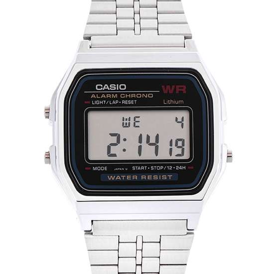 Casio Retro A159W-N1DF A159W-N1 Unisex Digital Stainless Steel Watch