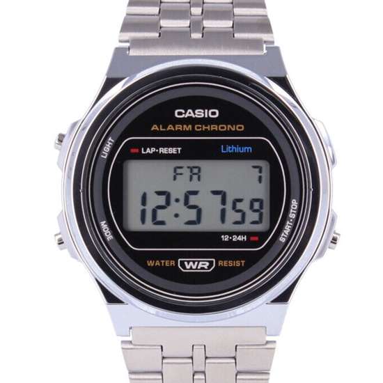 Casio Unisex Vintage A171WE-1A A171WE-1 A171WE Digital Watch