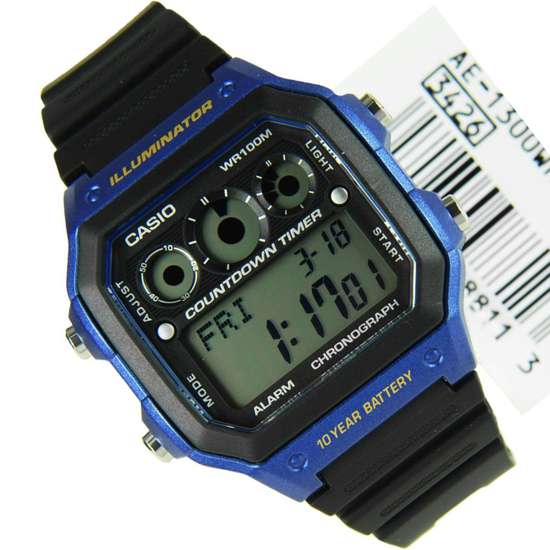 Casio Youth Digital Watch AE1300WH-2A AE-1300WH-2AV