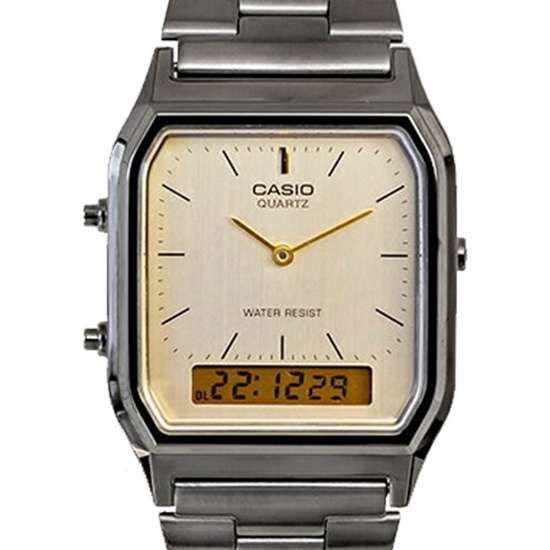 Casio Unisex Analog Digital Watch AQ230GG-9A AQ-230GG-9A