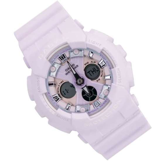 Casio Baby-G Icy Purple Pastel BA-130WP-6A BA130WP-6 Cute Watch