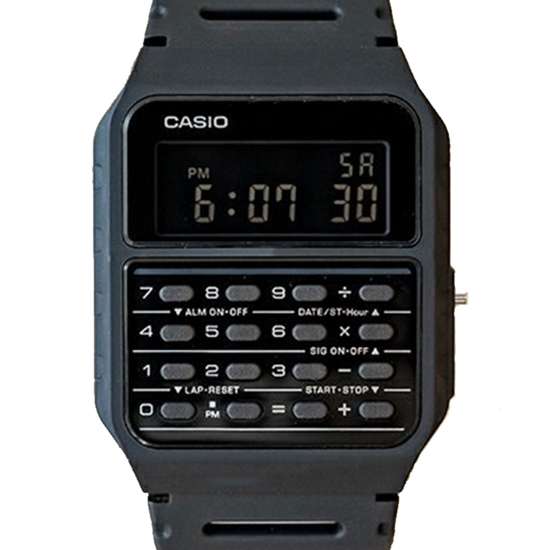 Casio Retro Black Calculator Watch CA-53WF-1B CA-53WF-1BDF