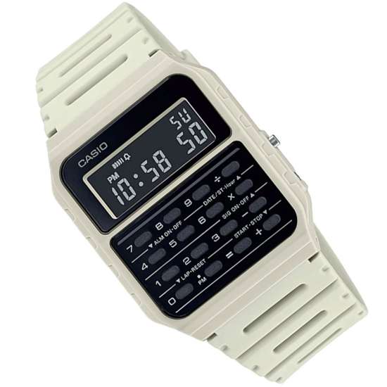 Casio Retro White Calculator Watch CA-53WF-8B CA-53WF-8BDF