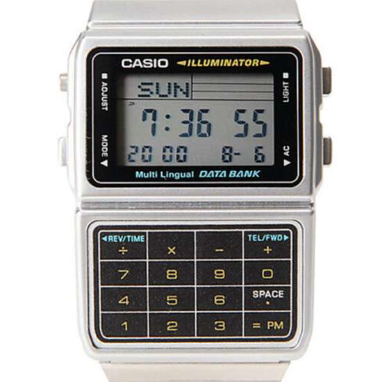 Casio Data Bank Calculator DBC-611-1 DBC-611-1DF DBC611-1D Digital Watch