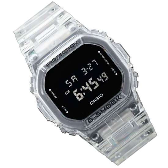 Casio G-Shock Skeleton DW-5600SKE-7D DW5600SKE-7 Clear Transparent Watch