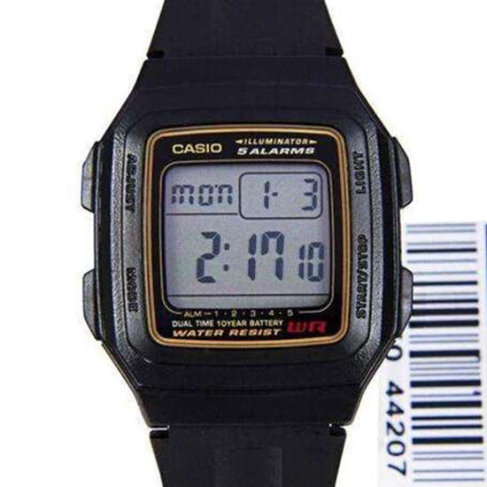 Casio Dual Time Digital Watch F-201WA-9A F-201WA-9ADF