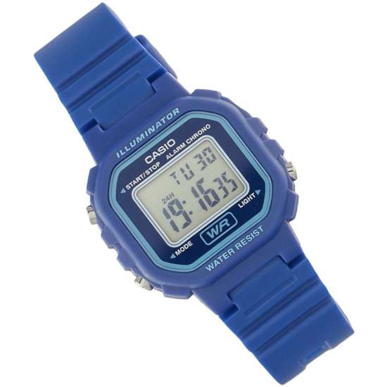 Casio Blue Digital Watch LA20WH-2 LA-20WH-2A