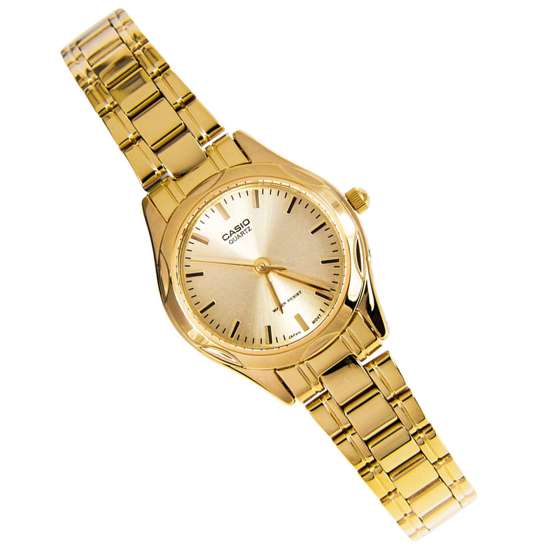 Casio Ladies Enticer Gold Watch LTP1275G-9 LTP-1275G-9A