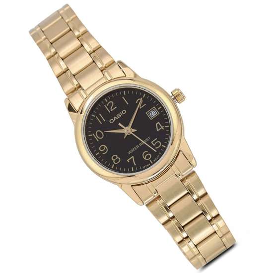 Casio LTP-V002G-1B LTPV002G-1B Female Gold Watch