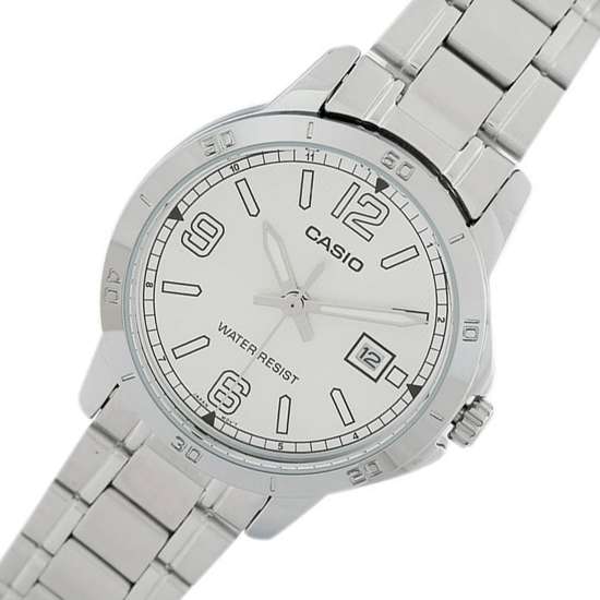 Casio LTP-V004D-7B2 LTPV004D-7B2 Ladies Stainless Watch