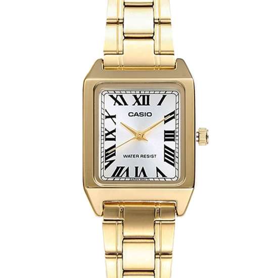 Casio LTP-V007G-9B Gold Stainless Steel Ladies Fashion Watch