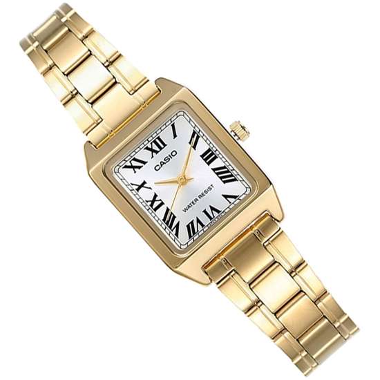 Casio LTP-V007G-9B Gold Stainless Steel Ladies Fashion Watch