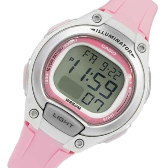 Casio LW-203-4AV LW203-4A Female Pink Digital Watch